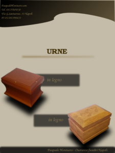 Urne in legno_cremazioni napoli